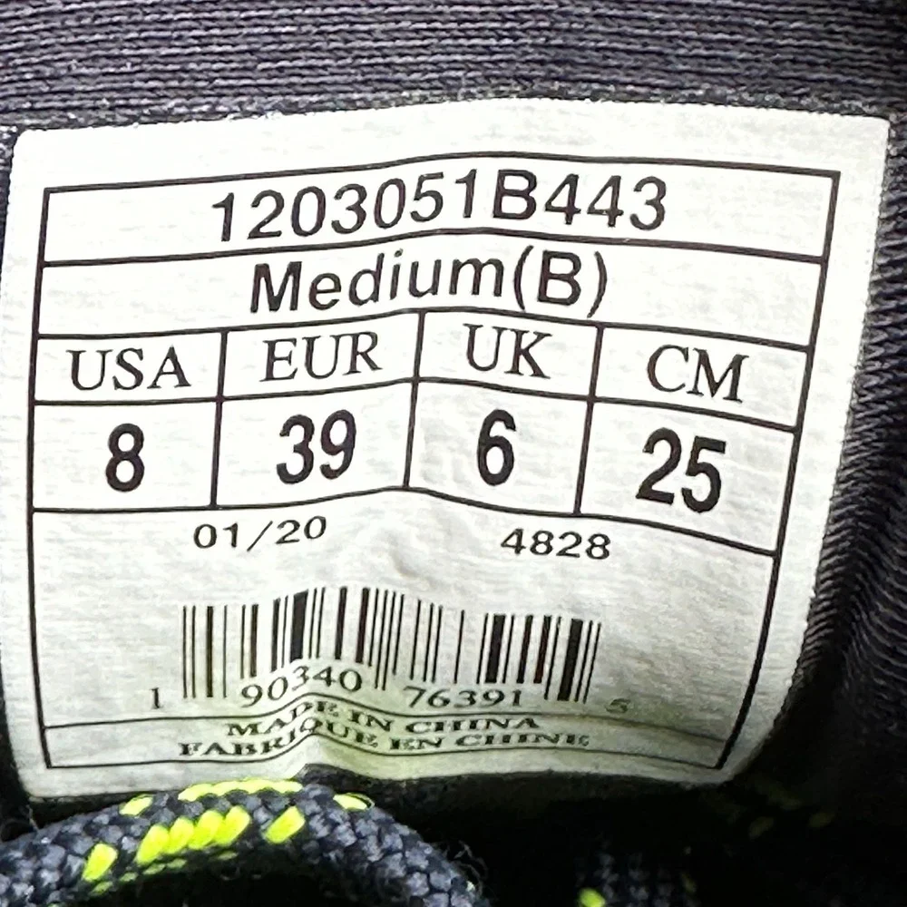Womens Size 8 (B) Brooks Ghost 12 Shoes Boston Marathon 2020 Blue Skyline